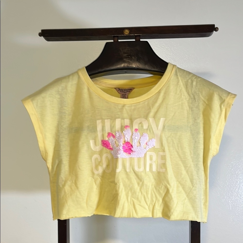 Juicy Couture Yellow Kids Polo Shirt